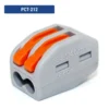 Đầu cos chữ Y SV 1.25-4 bằng đồng bọc nhựa nối dây điện 0.5 ~ 1.5 mm², lỗ 4.2mm