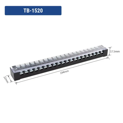 Cầu đấu dây điện 20 cực-15A – TB-1520