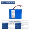 Pin 32700-3.2V-18000mAh cho đèn năng lượng mặt trời – 3 viên ngang