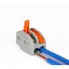 Đầu cos chữ Y SV 1.25-4 bằng đồng bọc nhựa nối dây điện 0.5 ~ 1.5 mm², lỗ 4.2mm