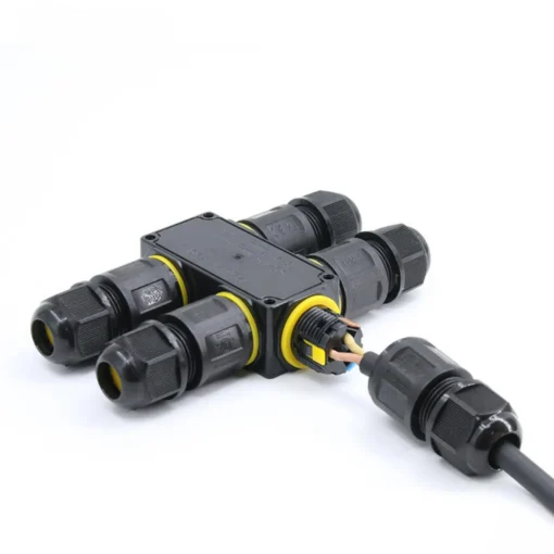 Đầu nối điện chống nước IP68 M684-F1 M20 3 Pin 5 đầu dây 6-11mm