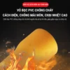 Đầu cos chữ Y SV 5.5-5 bằng đồng bọc nhựa nối dây điện 4 ~ 6 mm², lỗ 5.3mm