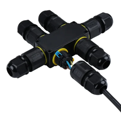 Đầu nối điện chống nước IP68 M684-S 6 đầu M20 3 Pin dây 6-11mm