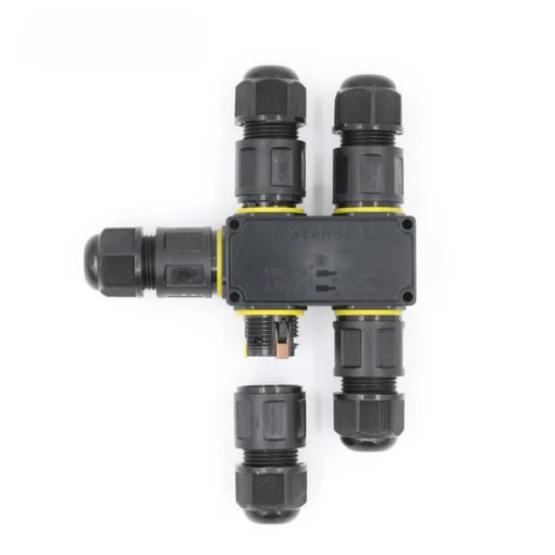 Đầu nối điện chống nước IP68 M684-F1 M20 3 Pin 5 đầu dây 6-11mm