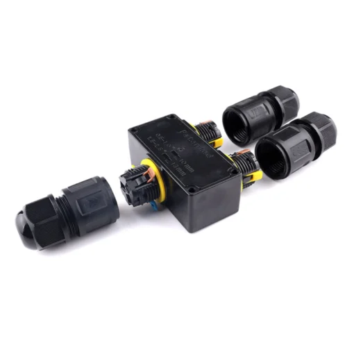 Đầu nối điện chống nước IP68 M684-Y M20 3 Pin dây 6-11mm