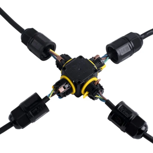 Đầu nối chống nước IP68 M684-X M20X 3 Pin dây 5-9mm
