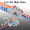 Cút nối nhanh dây điện 2 vào 4 ra – LT-422