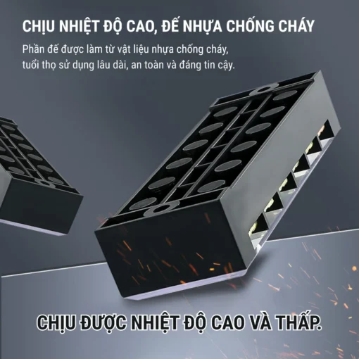 Cầu đấu dây điện 10 cực-15A – TB-1510