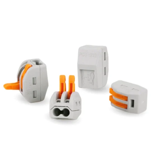 Đầu cos chữ Y SV 1.25-4 bằng đồng bọc nhựa nối dây điện 0.5 ~ 1.5 mm², lỗ 4.2mm