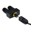 Đầu nối điện chống nước IP68 M684-Y M20 3 Pin dây 6-11mm