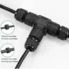 Đầu nối chống nước IP68 EW-M20T-3P chữ T M20 3 Pin dây 8-12mm