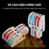 Cút nối nhanh dây điện 2 vào 4 ra – LT-422
