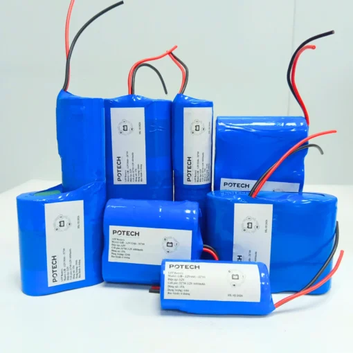 Pin 32700-3.2V-18000mAh cho đèn năng lượng mặt trời – 3 viên ngang