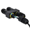 Đầu nối điện chống nước chữ H M684-H IP68 3 Pin dây 6-11mm