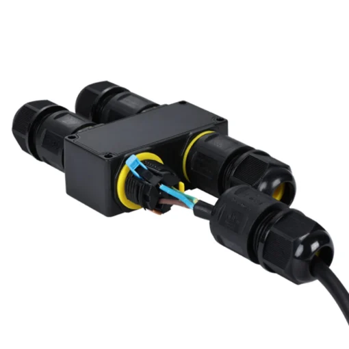 Đầu nối điện chống nước chữ H M684-H IP68 3 Pin dây 6-11mm