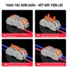 Cút nối nhanh dây điện 1 vào 1 ra – PCT-211
