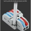 Cút nối nhanh dây điện 2 vào 4 ra – LT-422
