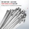 Dây rút inox 304 tự khóa – 4.6×250 mm