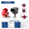 Cọc đồng đấu dây ắc quy 200A – HY-A-200A