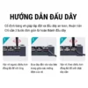 Cầu đấu dây điện 8 cực-25A – TB-2508