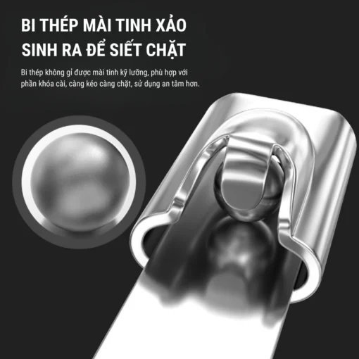 Dây rút inox 304 tự khóa – 8×300 mm