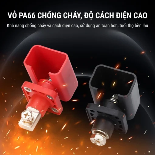 Cọc đồng đấu dây ắc quy 120A – HY-A-120A
