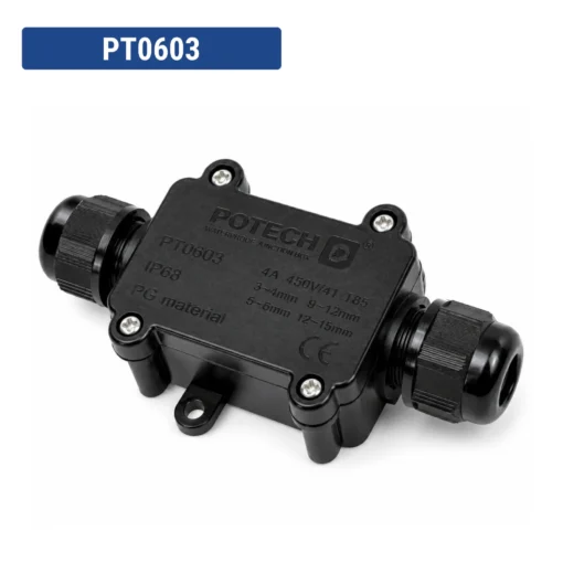 Hộp nối dây điện chống nước IP68 2 ngả – PT0603