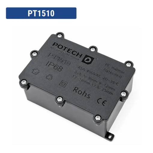 Hộp nối dây điện chống nước 2 3 4 5 6 7 8 9 10 ngả ngoài trời IP68 – PT1510