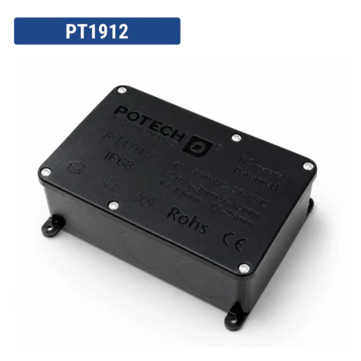 Hộp nối điện chống nước IP68 ngoài trời 204x149x68mm – PT1912
