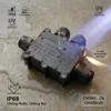 Hộp nối chống nước 4 ngả IP68 ngoài trời – PT0705-4
