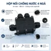 Hộp nối chống nước 4 ngả IP68 ngoài trời – PT0705-4