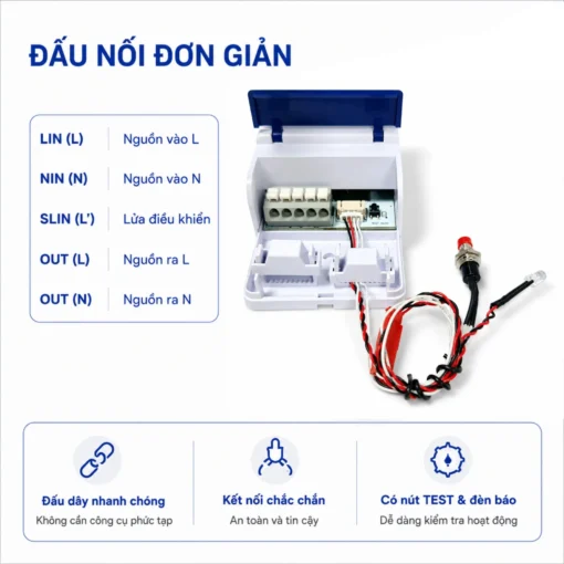 Bộ lưu điện cho đèn LED khẩn cấp 3-60W Pin Lithium 11.1V 5200mAh – 7000mAh DAC-3-60W
