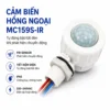 Công tắc cảm biến chuyển động hồng ngoại PIR MC159S IR bật/tắt đèn LED tự động IP65