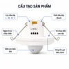 Cảm biến hồng ngoại cho đèn LED 8m On/Of – MSA050S IR