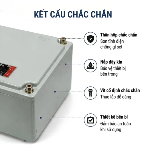 Hộp nối chống nổ IP66 BJX-300x200x140