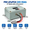 Pin 24V 45Ah LiFePO4 trong hộp chống cháy nổ IP66 – PT-BESS-2445-3214-BJXV1