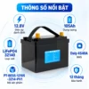 Bộ lưu trữ 12V 105Ah LiFePO4 32140 – PT-BESS-12105-3214-PV1