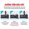 Cầu đấu dây điện 6 cực-45A – TB-4506