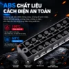 Cầu đấu dây điện 6 cực-45A – TB-4506