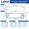 Nguồn đèn LED Lifud 60W LF-GIF060YS1500H 1500mA 30-40VDC