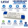 Nguồn đèn LED Lifud 60W LF-GIF060YS1500H 1500mA 30-40VDC