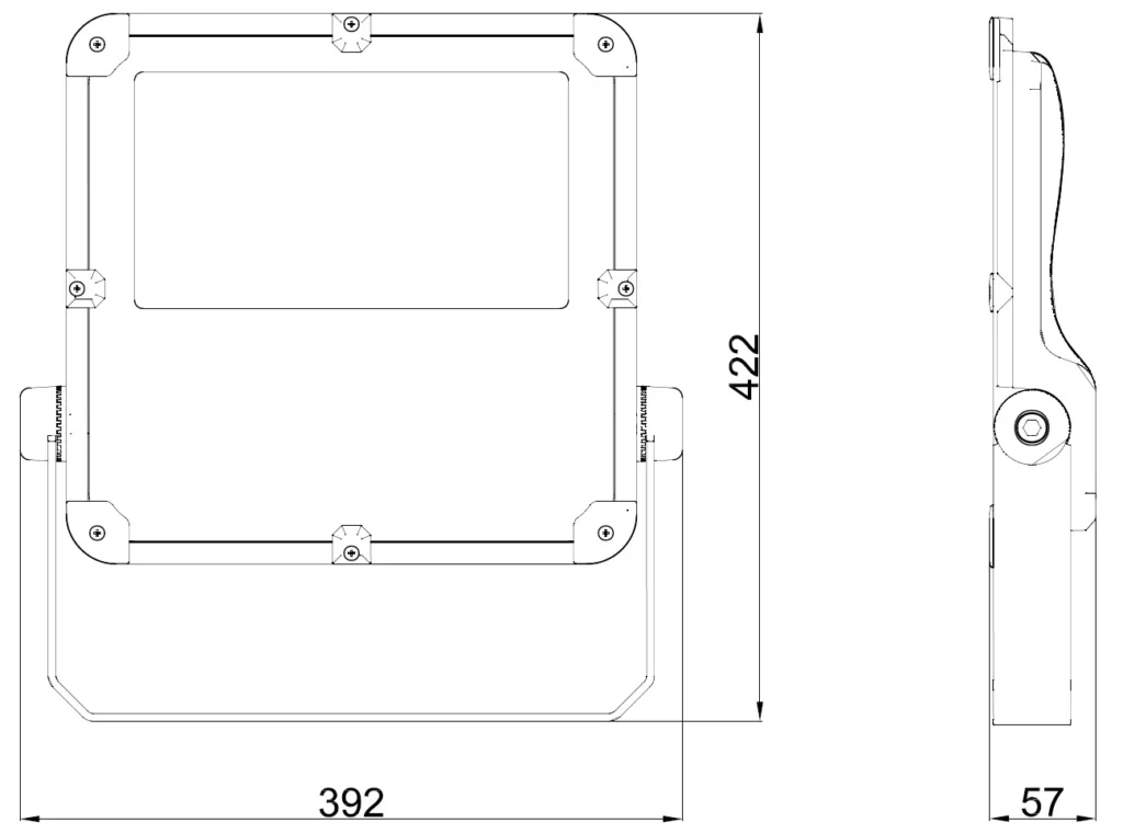 PT-FL4-200 kích thước lắp đặt